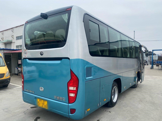 35 καθισμάτων 2015 χρησιμοποιημένη έτος οπίσθια μηχανή λεωφορείων κατόχων διαρκούς εισιτήριου επιχείρησης λεωφορείων λεωφορείων Zk6816 χρησιμοποιημένη Yutong