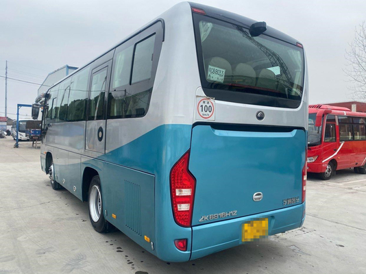 35 καθισμάτων 2015 χρησιμοποιημένη έτος οπίσθια μηχανή λεωφορείων κατόχων διαρκούς εισιτήριου επιχείρησης λεωφορείων λεωφορείων Zk6816 χρησιμοποιημένη Yutong