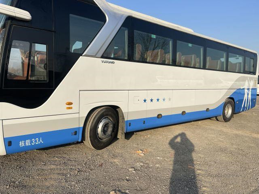 2 χρησιμοποιημένη άξονας πολυτέλεια 33 λεωφορείων Passanger Yutong διπλός αερόσακος πορτών μηχανών καθισμάτων