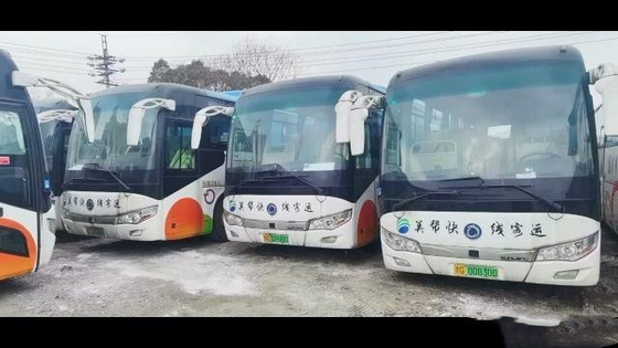 Ηλεκτρικά καθίσματα λεωφορείων πολυτέλειας λεωφορείων 48seats συνήθειας λεωφορείων λεωφορείων SLK6118 Shenlong λεωφορείων