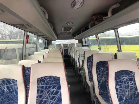 Χρησιμοποιημένο Yutong ZK6127 επιβατών λεωφορείων αριστερό Drive μηχανών λεωφορείων 206kw 100km/H οπίσθιο
