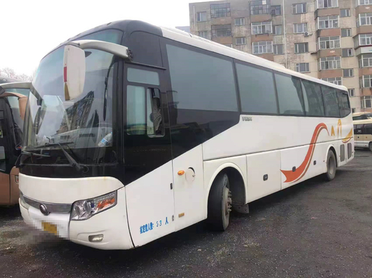 Χρησιμοποιημένο Yutong ZK6127 επιβατών λεωφορείων αριστερό Drive μηχανών λεωφορείων 206kw 100km/H οπίσθιο