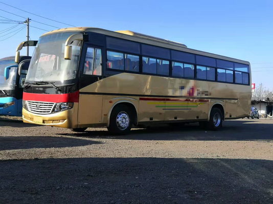 Λεωφορείο 53 Yutong χρησιμοποιημένη Seaters μηχανή diesel λεωφορείων λεωφορείων από δεύτερο χέρι λεωφορείων ZK6116D μπροστινή