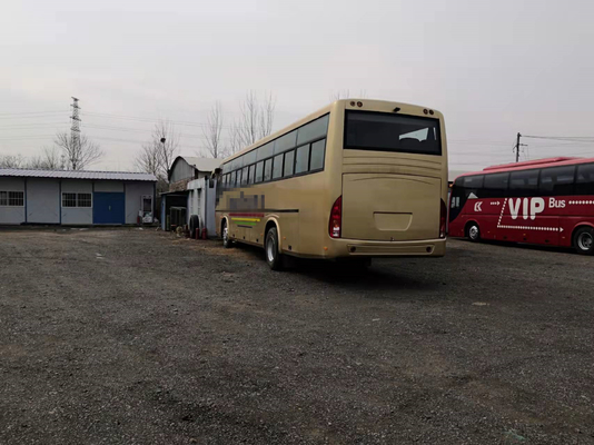 Λεωφορείο 53 Yutong χρησιμοποιημένη Seaters μηχανή diesel λεωφορείων λεωφορείων από δεύτερο χέρι λεωφορείων ZK6116D μπροστινή