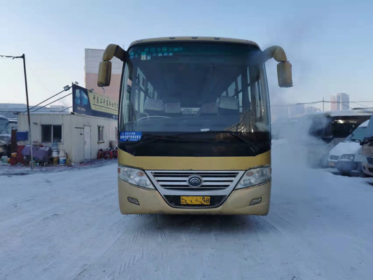 Η μπροστινή μηχανή χρησιμοποίησε το λεωφορείο επιβατών πλαισίων χάλυβα λεωφορείων 53seats Yutong με τον όρο αέρα