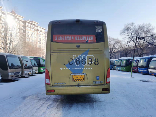 Η μπροστινή μηχανή χρησιμοποίησε το λεωφορείο επιβατών πλαισίων χάλυβα λεωφορείων 53seats Yutong με τον όρο αέρα