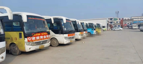 Αριστερό χρησιμοποιημένο Drive diesel 30 καυσίμων λεωφορείων πόλεων Yutong πολυτέλειας μπροστινή μηχανή καθισμάτων