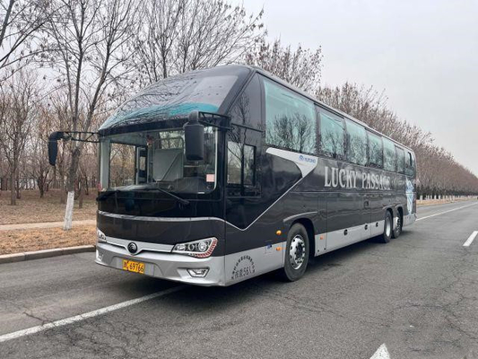 Χρησιμοποιημένο Yutong λεωφορείο 56 καθίσματα 2+2 επιβατών δύναμη μηχανών 294kW τρόπου σχεδιαγράμματος