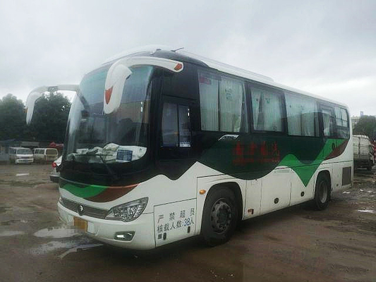 Τα λεωφορεία Yutong από δεύτερο χέρι άφησαν το weichai 270hp λεωφορείων οδήγησης ZK6906 και επιβατηγών οχημάτων 38seats