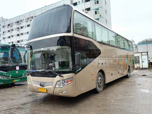 Το χρησιμοποιημένο λεωφορείο ZK6126 λεωφορείων γύρου έτους εμπορικών σημάτων το 2015 Yutong χρησιμοποίησε diesel Weicahi ΕΥΡΟ- ΙΙΙ λεωφορείο πορτών μηχανών 375hp χρησιμοποιημένο λεωφορείο διπλό