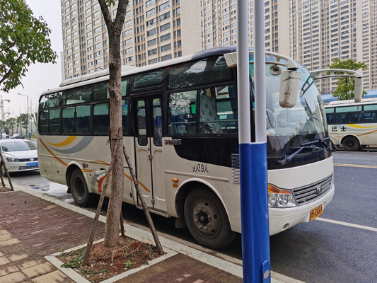 29seats το μίνι λεωφορείο Yutong επιβατών χρησιμοποίησε το λεωφορείο μηχανών λεωφορείων λεωφορείων ZK6752D