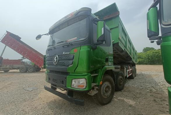 Tipper βαριών φορτηγών χρησιμοποιημένος X3000 8*4 Shacman εκφορτωτής φορτηγών 430hp 7.6m