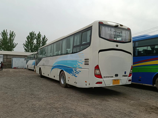 2015 έτος 65 χρησιμοποιημένο Seater Yutong λεωφορείων χρησιμοποιημένο ZK6127 επιβατών δεξί Drive μηχανών λεωφορείων 310kw οπίσθιο