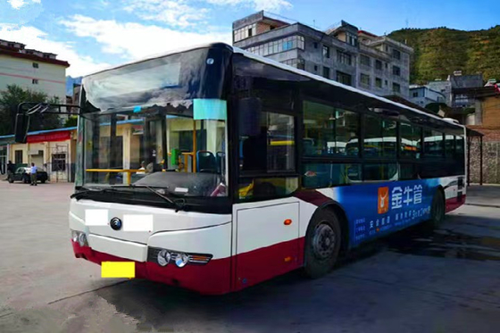 32 καθίσματα του /92 χρησιμοποίησαν χρησιμοποιημένο λεωφορείο πόλεων λεωφορείων Yutong το Zk6105 για τη μηχανή diesel δημόσιου μέσου μεταφοράς