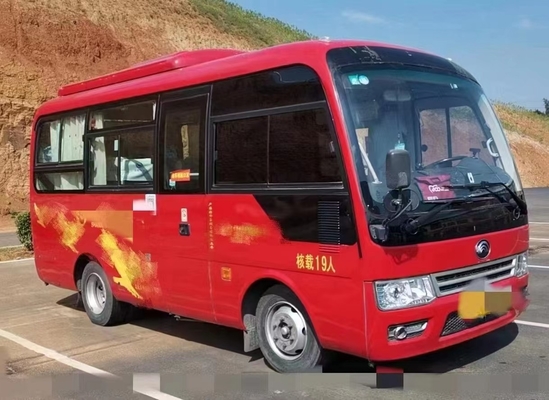 2017 έτος 19 χρησιμοποιημένη καθίσματα πρότυπη ZK6609D Yutong λεωφορείων μίνι μπροστινή μηχανή 2 Drive λεωφορείων αριστερή άξονας