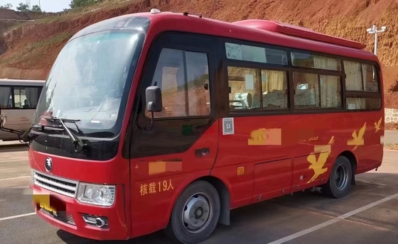 2017 έτος 19 χρησιμοποιημένη καθίσματα πρότυπη ZK6609D Yutong λεωφορείων μίνι μπροστινή μηχανή 2 Drive λεωφορείων αριστερή άξονας