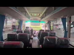 Λεωφορεία και λεωφορεία Χουάνγκχαϊ μάρκα 34 θέσεις Λεωφορείο Βιπ θέσεις λεωφορείου Νέο επιβατικό λεωφορείο